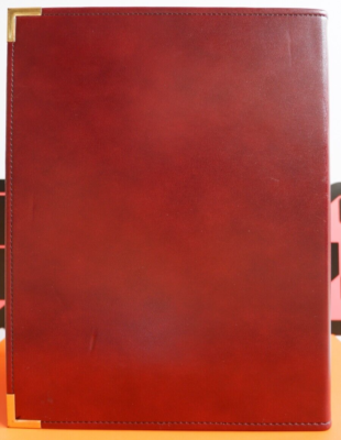 NEW Vintage Nike Employee Portfolio 1980 Leather Binder Playbook