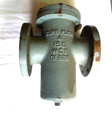 Basket Strainer Sure- Flow 4'' 150 RF Flanged Steel WCB      703WH
