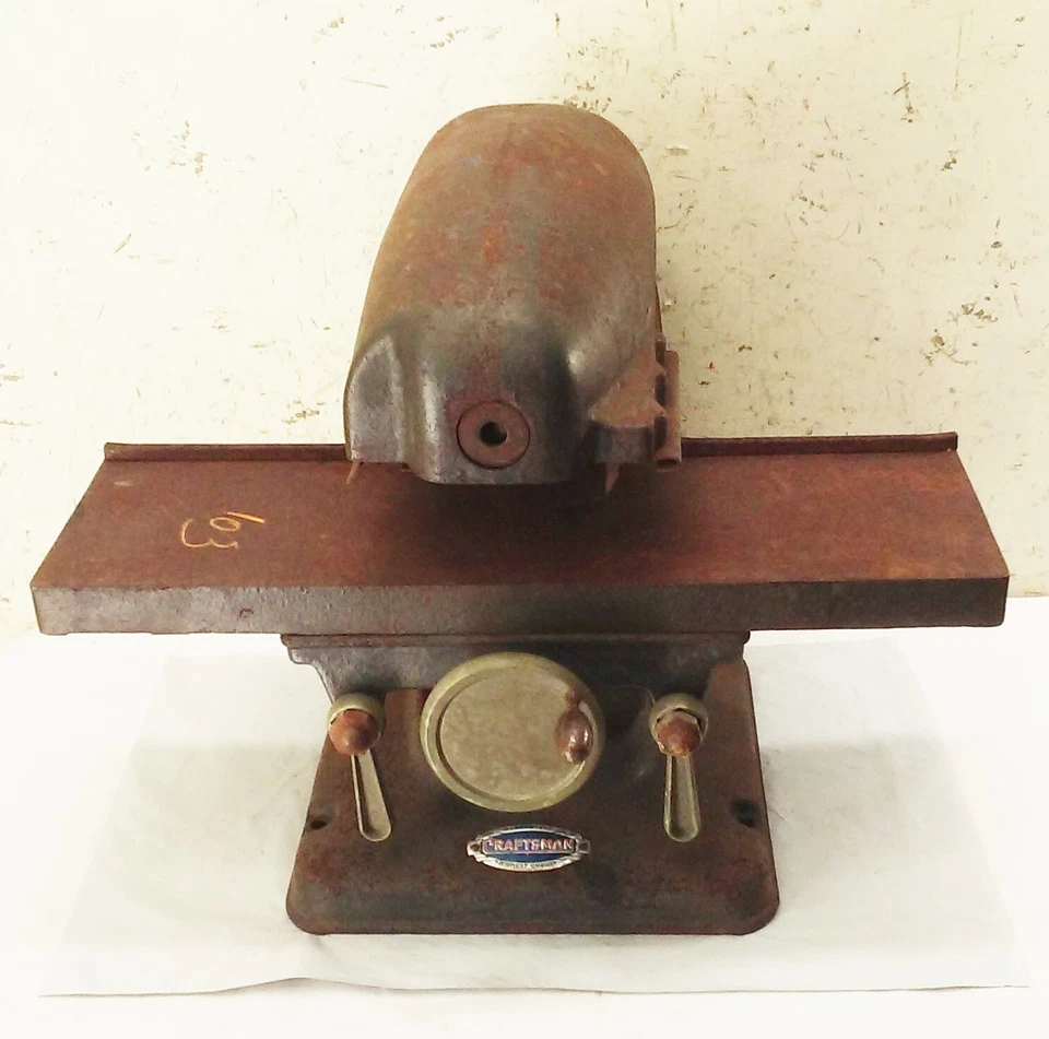 Cepilladora de madera Craftsman azul 103.1801 cabeza alienígena espesor 6" x 2" EE. UU. RESTAURAR Foto 2 de 4