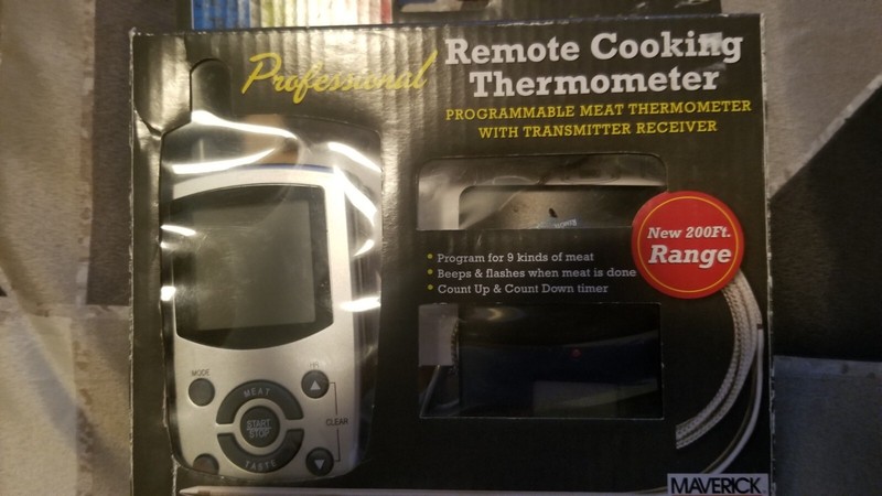 Maverick Professional Remote Cooking Thermometer BB-22 Wireless Meat Probe New