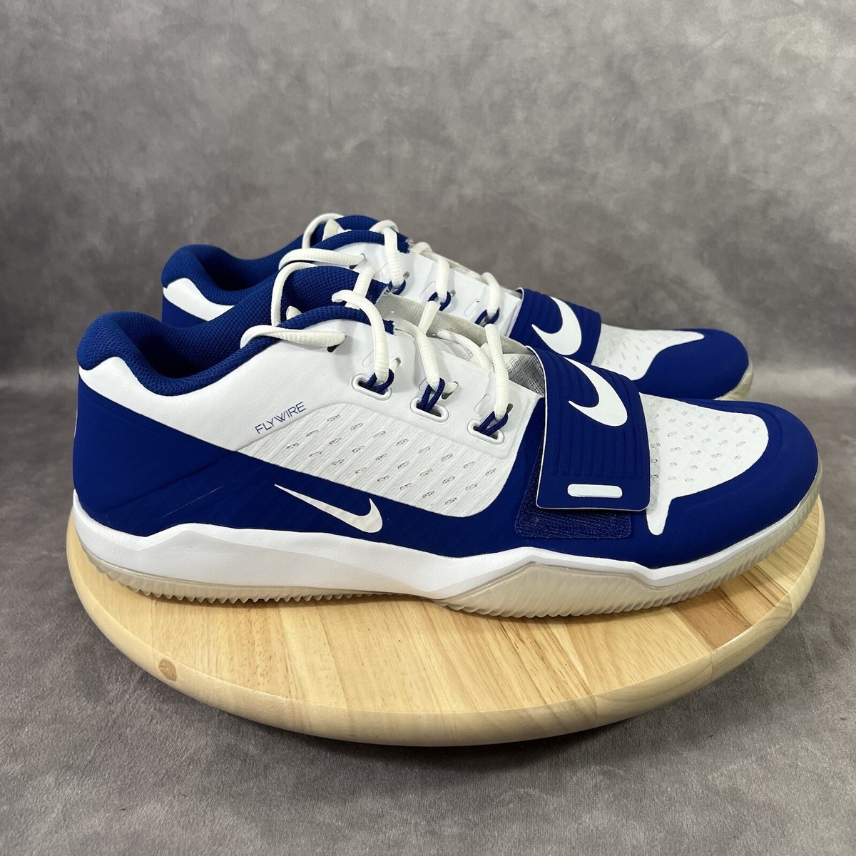 Nike Alpha Menace Turf Low Mens 13.5 Football Cleats Shoes Blue BV3997-101 Nike Alpha Menace Turf Low Mens 13.5 Blue Football Cleats  main image 3