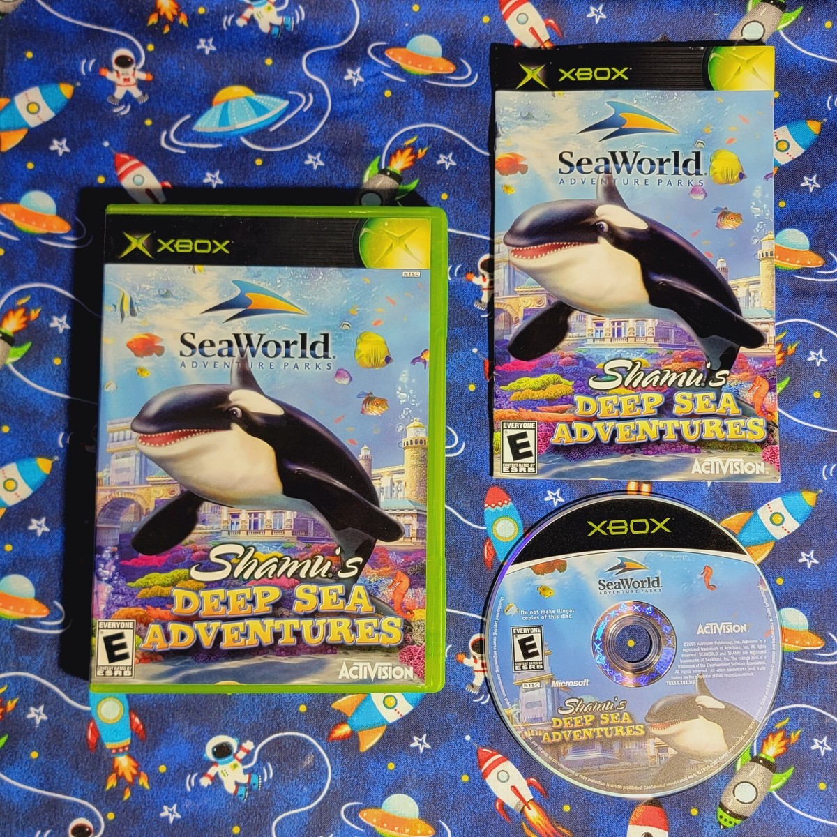 SeaWorld: Shamu's Deep Sea Adventures Xbox Complete FREE USA