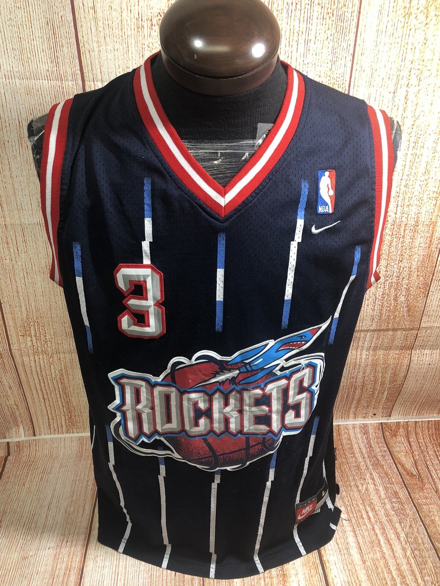 Men's HOUSTON ROCKETS NBA NIKE #3 FRANCIS L LARGE JERSEY RED