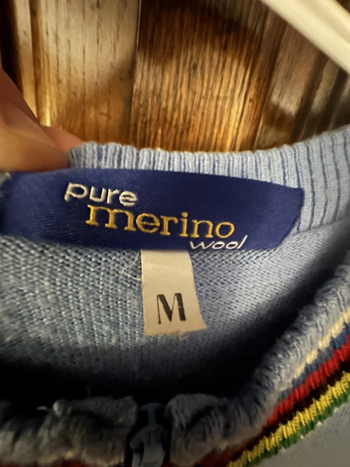 Alessandro Bianchi Campagnolo wool Jersey - Image 2 of 4