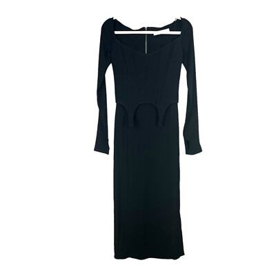 longline corset dress Dion Lee Arch Longline Corset Dress | Black