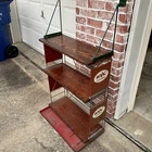 RARE WIX FILTERS VINTAGE METAL STORE DISPLAY SHELF SIGN GARAGE GAS OIL Sign