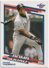 2022 Topps Opening Day Bomb Squad #BS-17 Frank Thomas Chicago White Sox HOF
