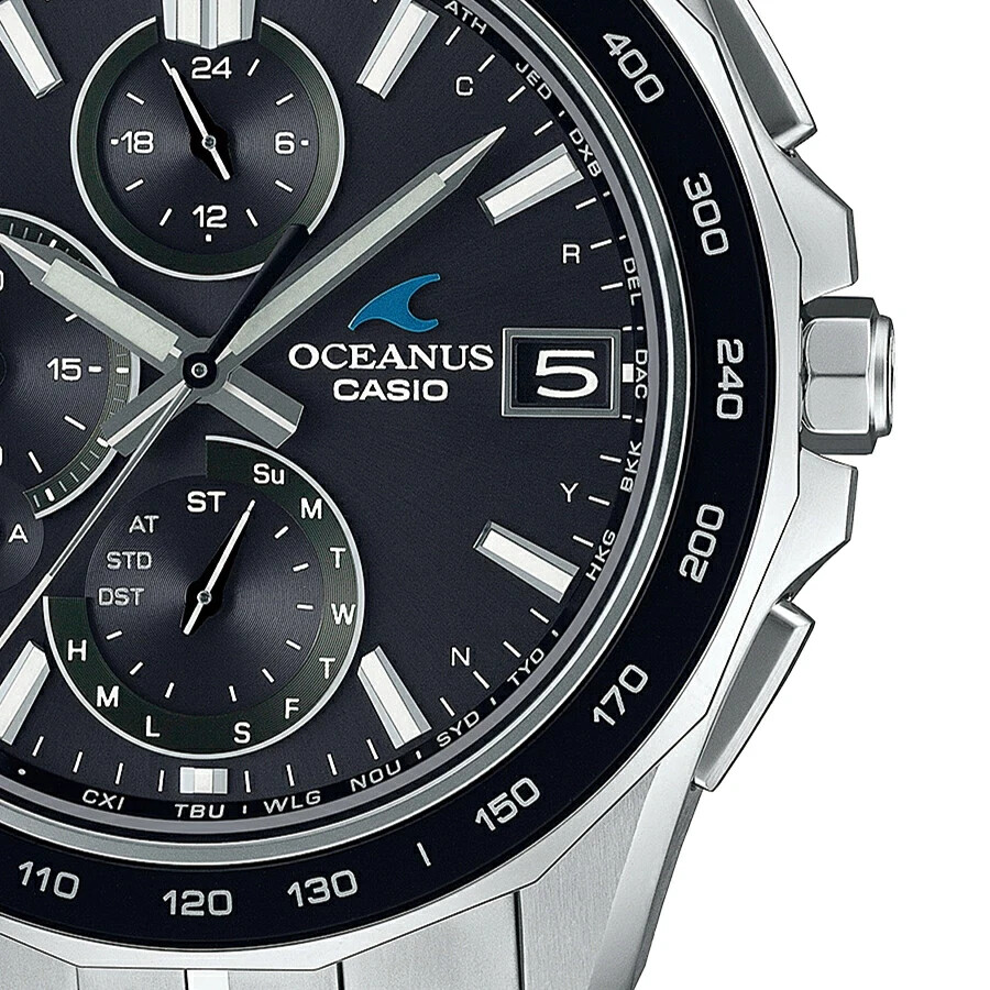 Casio Oceanus OCW-S7000-1A2JF Manta Titanium Bluetooth Chrono