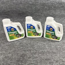 Lot of 3 Monterey Sluggo Slug Snail Killer (LG6500) 2.5lb