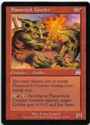 Flamestick Courier *Uncommon* Magic MtG x1 Onslaught SP