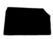 Top SCHWARZ Kofferraummatte für Audi 100 C3 Limousine 1982-1990