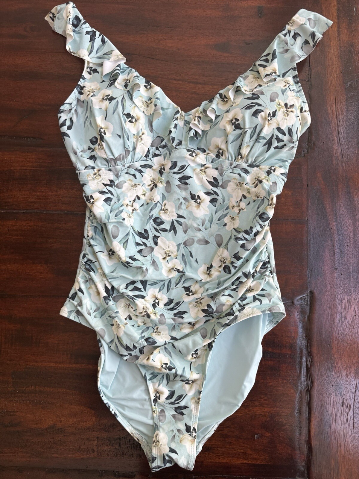 Nip Tuck Boho Breeze Frill Front One-piece bathin… - image 3