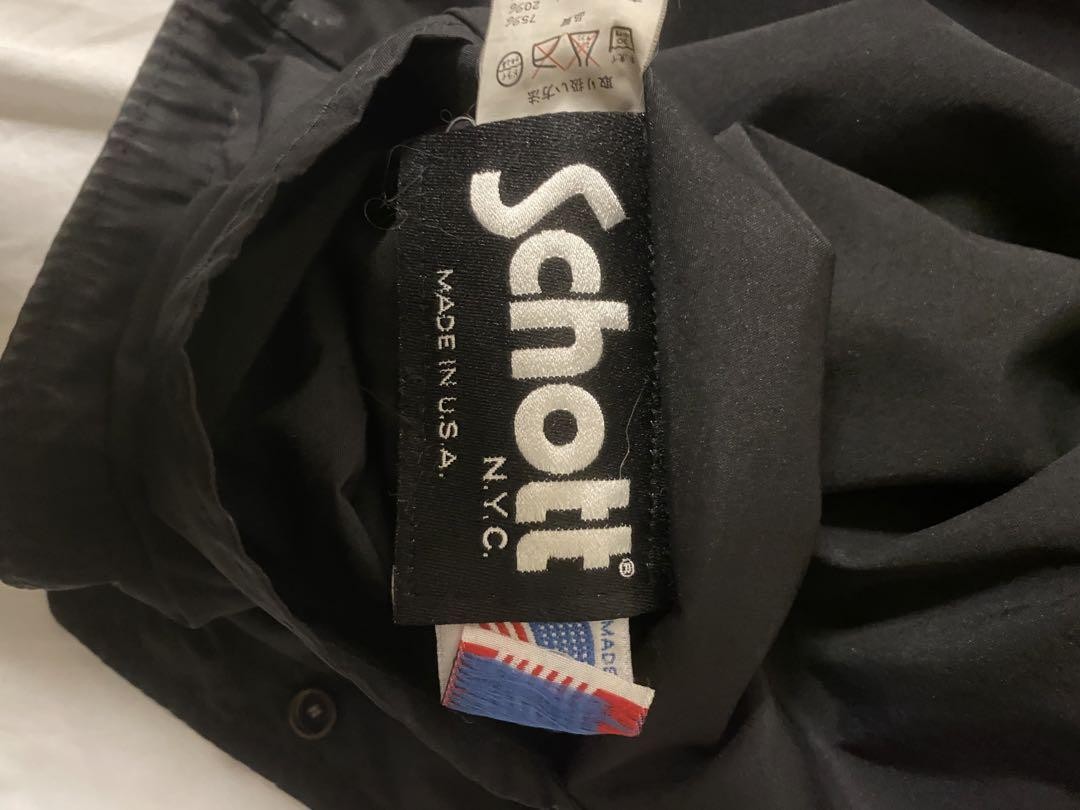 Schott wool jacket, nylon jacket, reversible - image 2