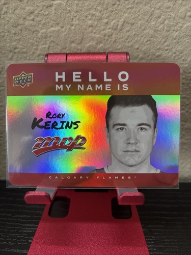 2025-26 Upper Deck Mvp - Hello My Name Is Stickers Rory Kerins #HNI-5 ...