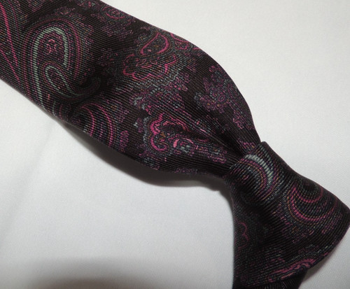 Robert Talbott Best of Class Nordstrom Men's VTG Paisley Necktie L 56" W 3.75"
