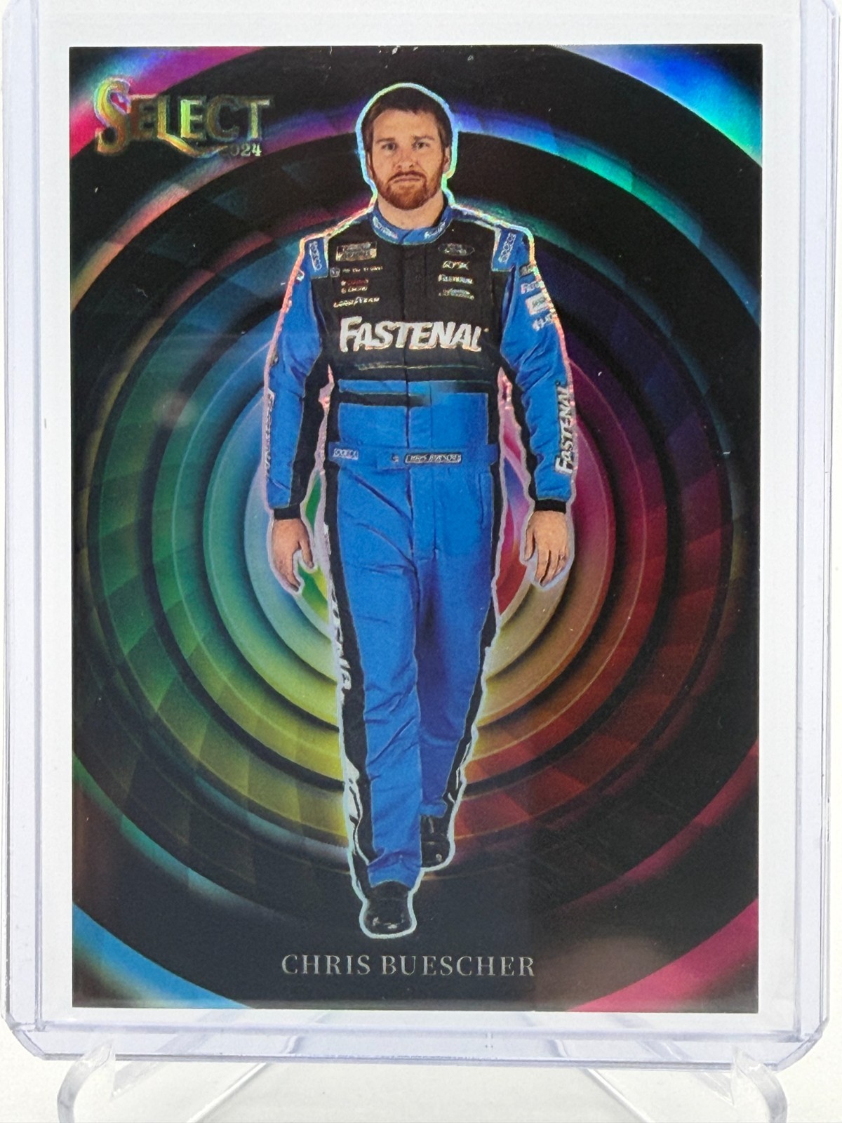 2024 Panini Select NASCAR Chris Buescher #15 Color Wheel