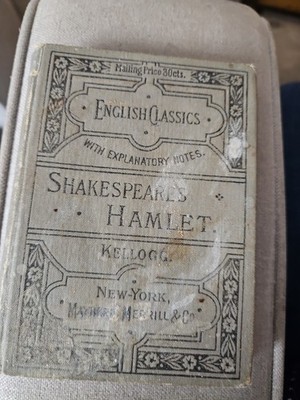 Shakespeare s Hamlet 1882 Kellogg English Classics Pocket Hardcover