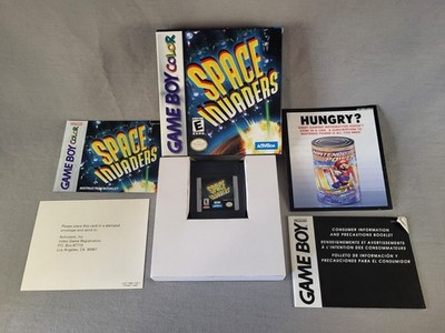 Space Invaders, Gameboy Color, Complete, Authentic! [Reg Card!]