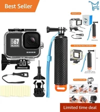 Waterproof Housing Case for Go Pro Hero 5 6 7 Underwater Diving Shell Kit