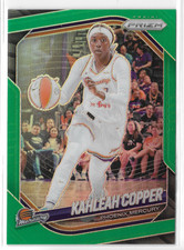 2025 Panini Prizm WNBA Green #62 Kahleah Copper Phoenix Mercury Rutgers
