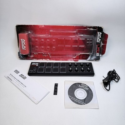 Akai Professional LPD8 USB-MIDI Pad Controller Excellent w/ Cord, Original Pack