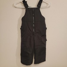 London Fog Snow Bibs Overalls Toddler Kids 24 Months Black