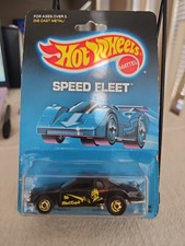 1988 Hot Wheels Speed Fleet Thunderburner Black #1456 1:64