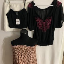 forever 21 dresses. Includes All In Photos  All Size Small Top With Flowers NWT
