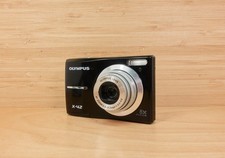 Olympus X-42 12MP Digital Camera / Black / 5x Optical Zoom / Tested