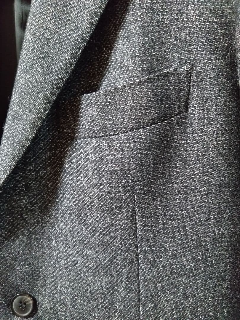 UNIVERSAL LANGUAGE×CANONICO melange pattern jacket - image 3