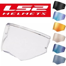 LS2 FF901 Advant X Motorcycle Helmet Visor Anti-Fog Pinlock Ready Clear ...