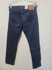 Levi s 502 Men s Flex Tapered Stretch Jeans Dark Blue W29 L32 0652