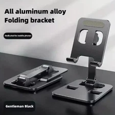 ALL Metal Adjustable Cell Phone Stand Tablet Desktop Desk Holder For iphone ipad