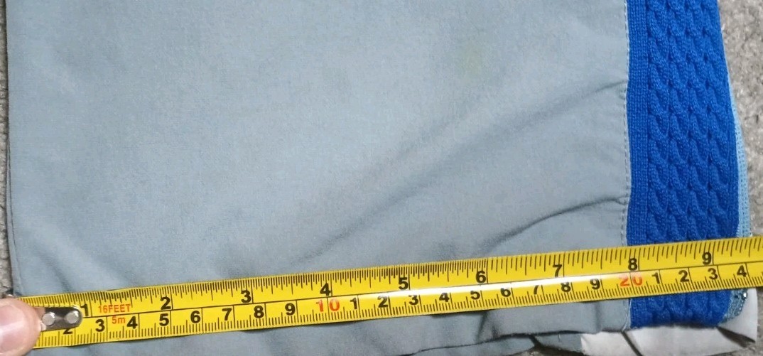 Converse Track Pants Gray Blue Side Stripes Converse Logo Joggers Size Mduim/Sml thumbnail 18