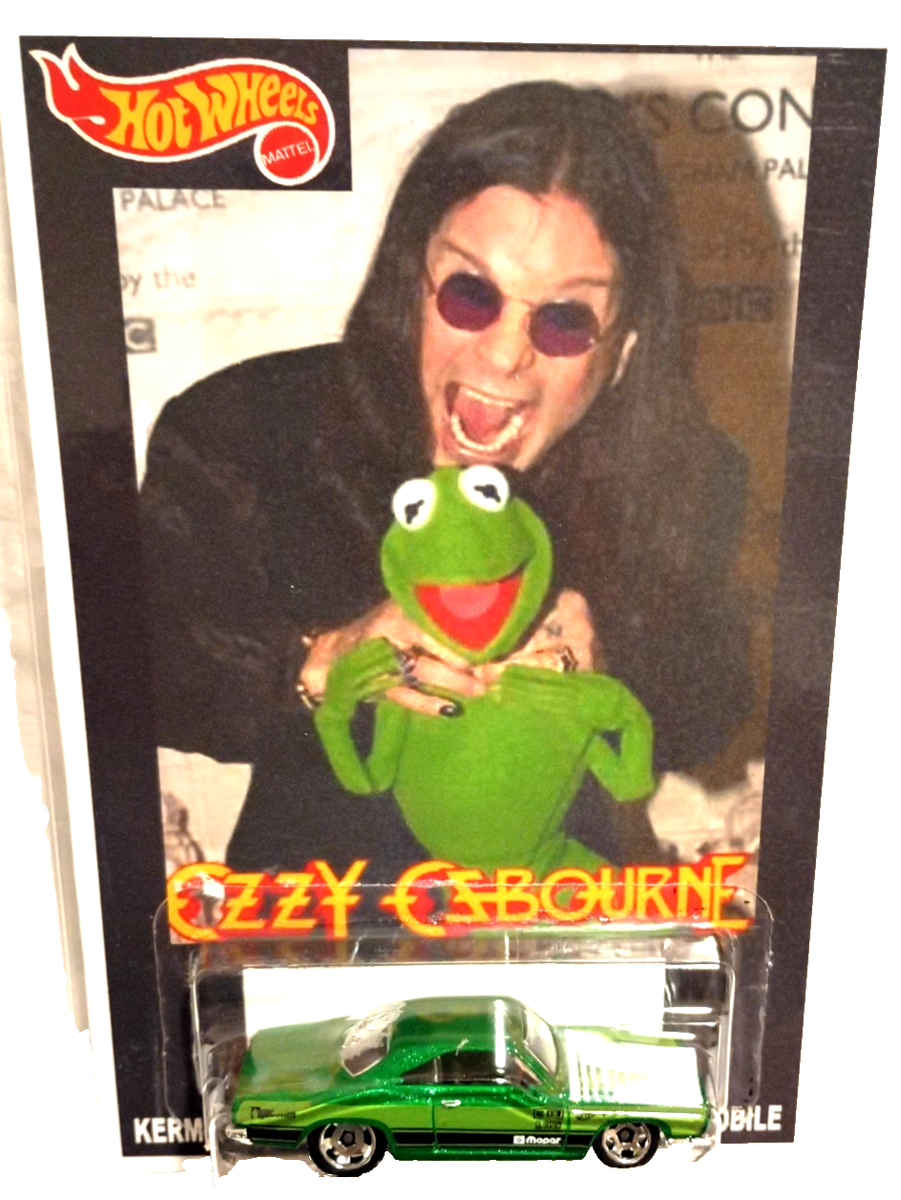 Ozzy Osbourne & Kermit The Frog it's not easy being Green Custom