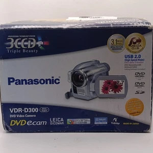New Panasonic VDR-D300 Camcorder & Accessories