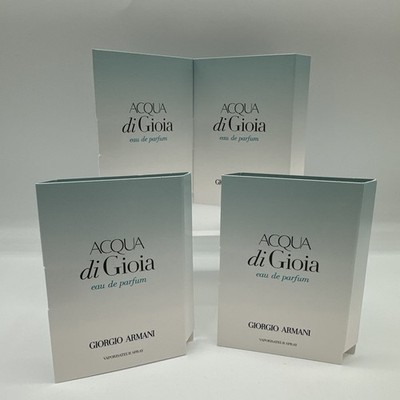 ACQUA DI GIOIA EDP 0.04 fl oz by GIORGIO ARMANI (4 Spray Vials for WOMAN)