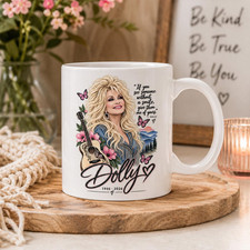Dolly Parton Memorial Mug, 1946-2026 Tribute ...