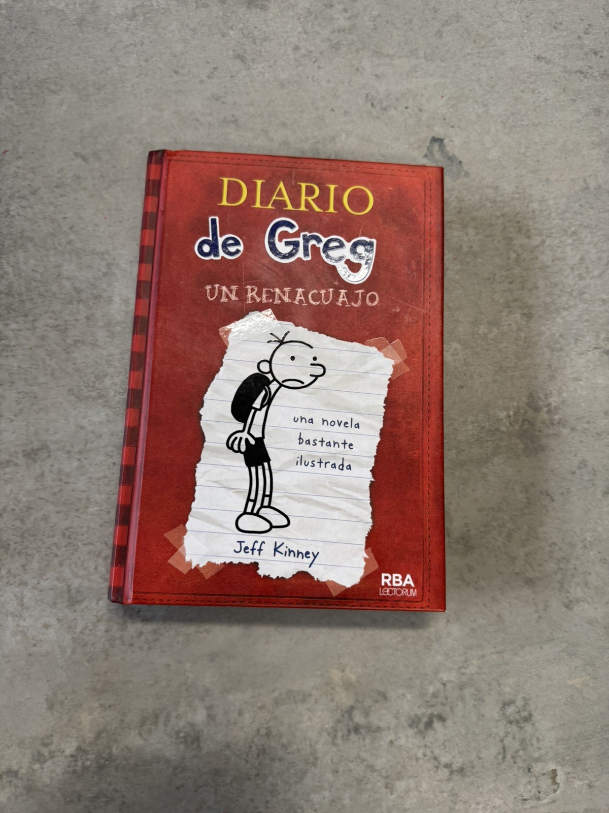 Diario de Greg, un Renacuajo by Jeff Kinney (2008, Hardcover)