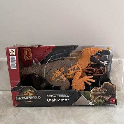 Jurassic World Rebirth Wild Roar UTAHRAPTOR BRAND NEW by Mattel 2025