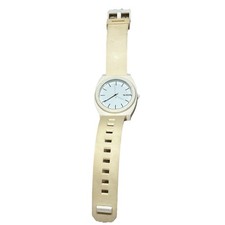 Unisex Nixon All White "The Time Teller P" Quartz Watch - Running New Battery