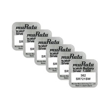 Murata 362 SR721SW Silver Oxide Batteries 6 pcs