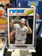 Matt Wallner - Chrome 2026 Topps Heritage #319 Minnesota Twins
