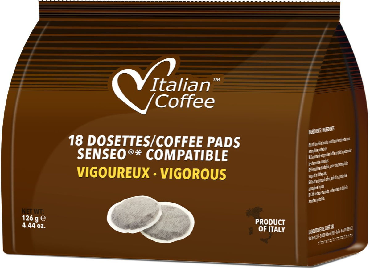Dosette Senseo Corsé & Classique Pack 10 paquets - 400 dosettes