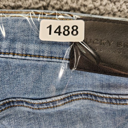 Jeans uomo marca Lucky 40x30 410 atletico slim lavaggio leggero elasticizzato blu denim - Foto 14 di 14