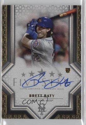 2023 Topps Five Star Brett Baty #FSA-BB1 Rookie Auto RC 10h2