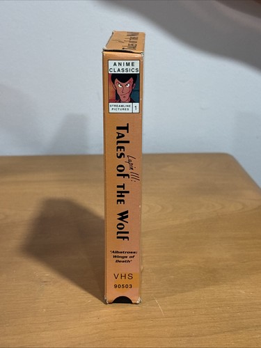 LUPIN III Tales of The Wolf “Albatross: Wings of Death” VHS - Picture 8 of 16