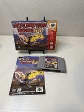 N64 Nintendo - Destruction Derby 64 - Box, Game and Manual - Authentic