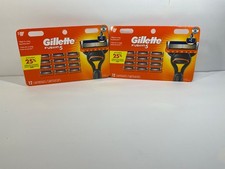 ?2 NEW FACTORY SEALED GILLETTE FUSION5 REFILL CARTRIDGES 12X 2=24 TOTAL? 4.75 per gallon