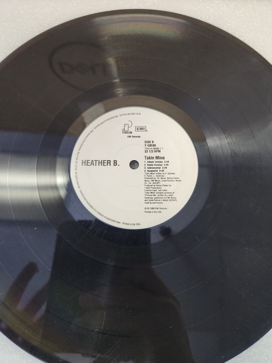 Heather B. – Takin Mine EMI America 1996 Us Original | eBay